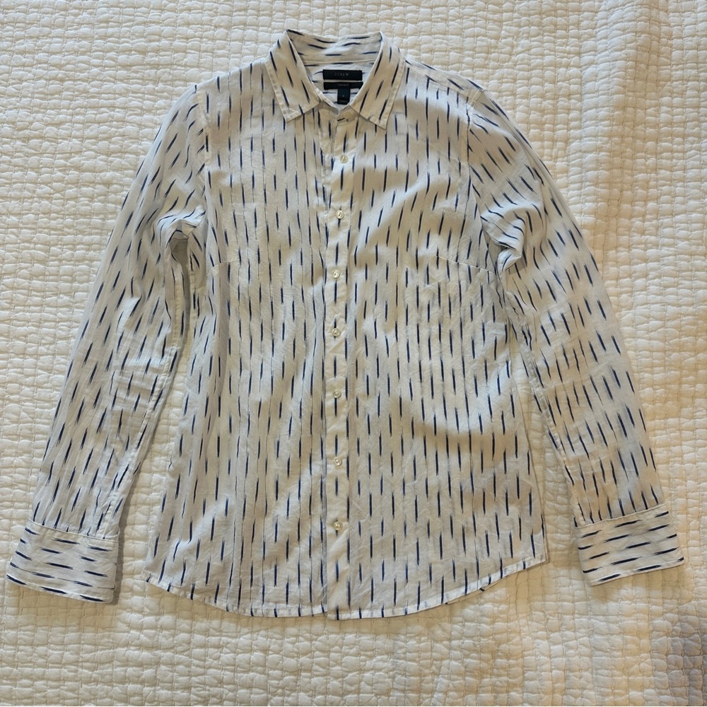 J Crew Women’s Sz 2 Perfect Fit Button Up Shirt